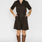 Saint Laurent Brown Romper