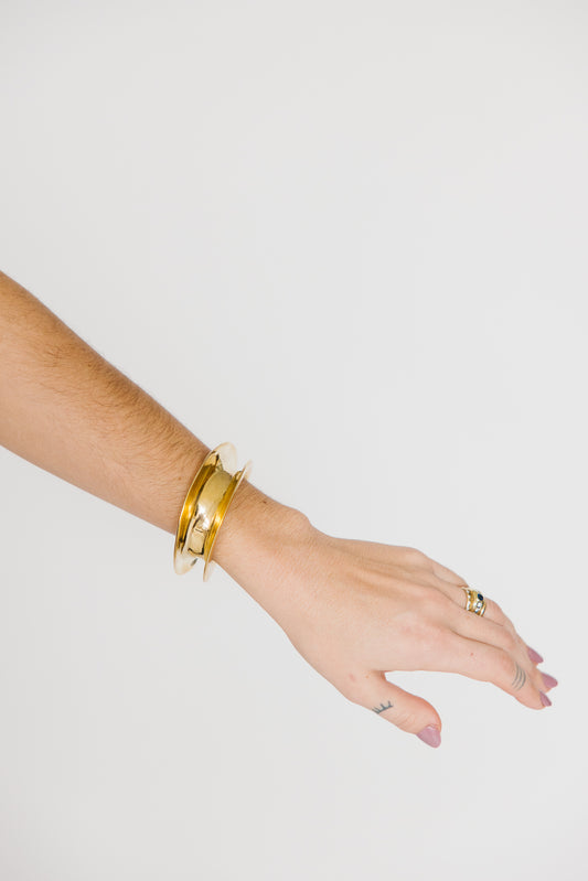 Ariana Boussard-Reifel Bast Cuff in Bronze