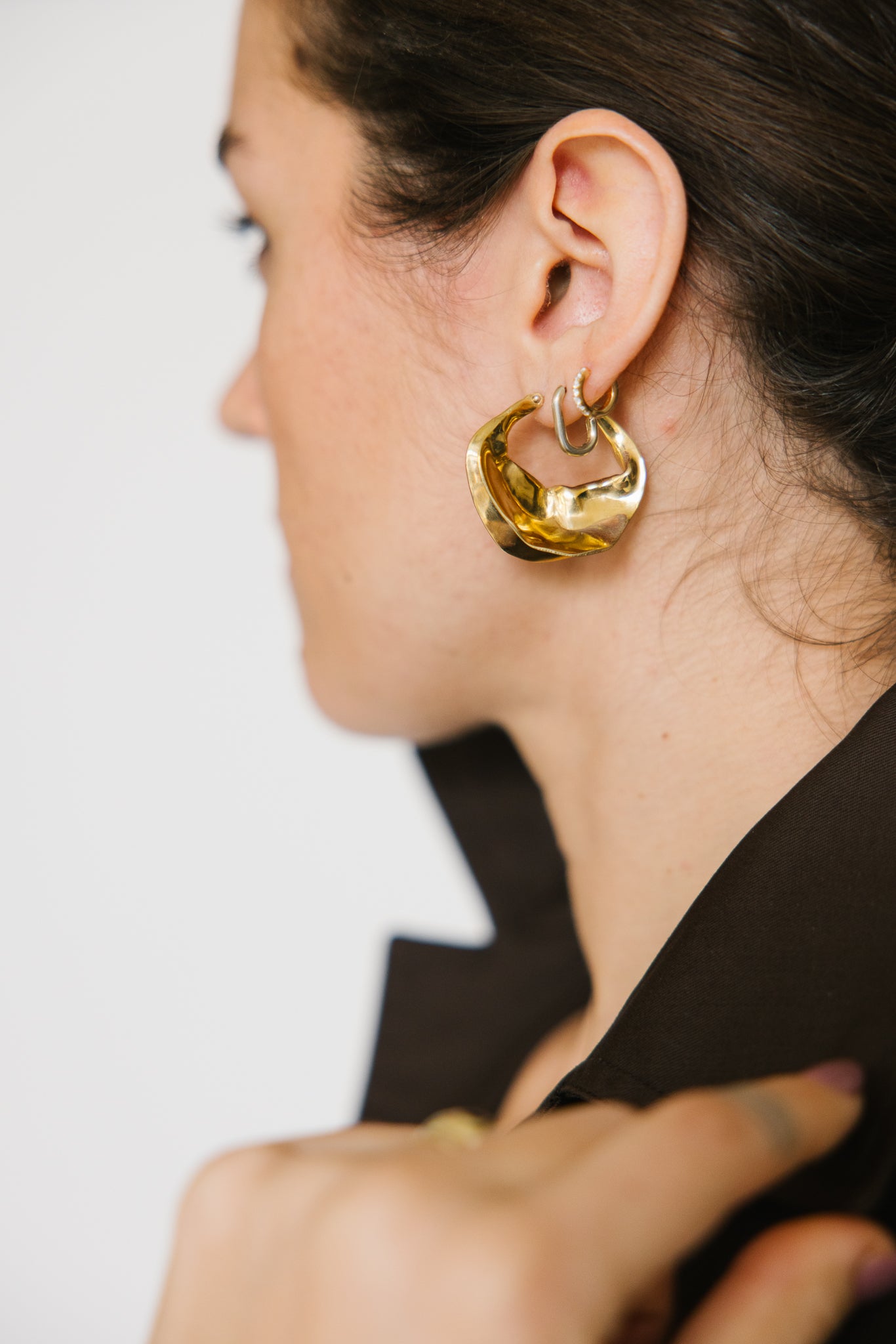 Ariana Boussard-Reifel Georgia Earrings in Bronze