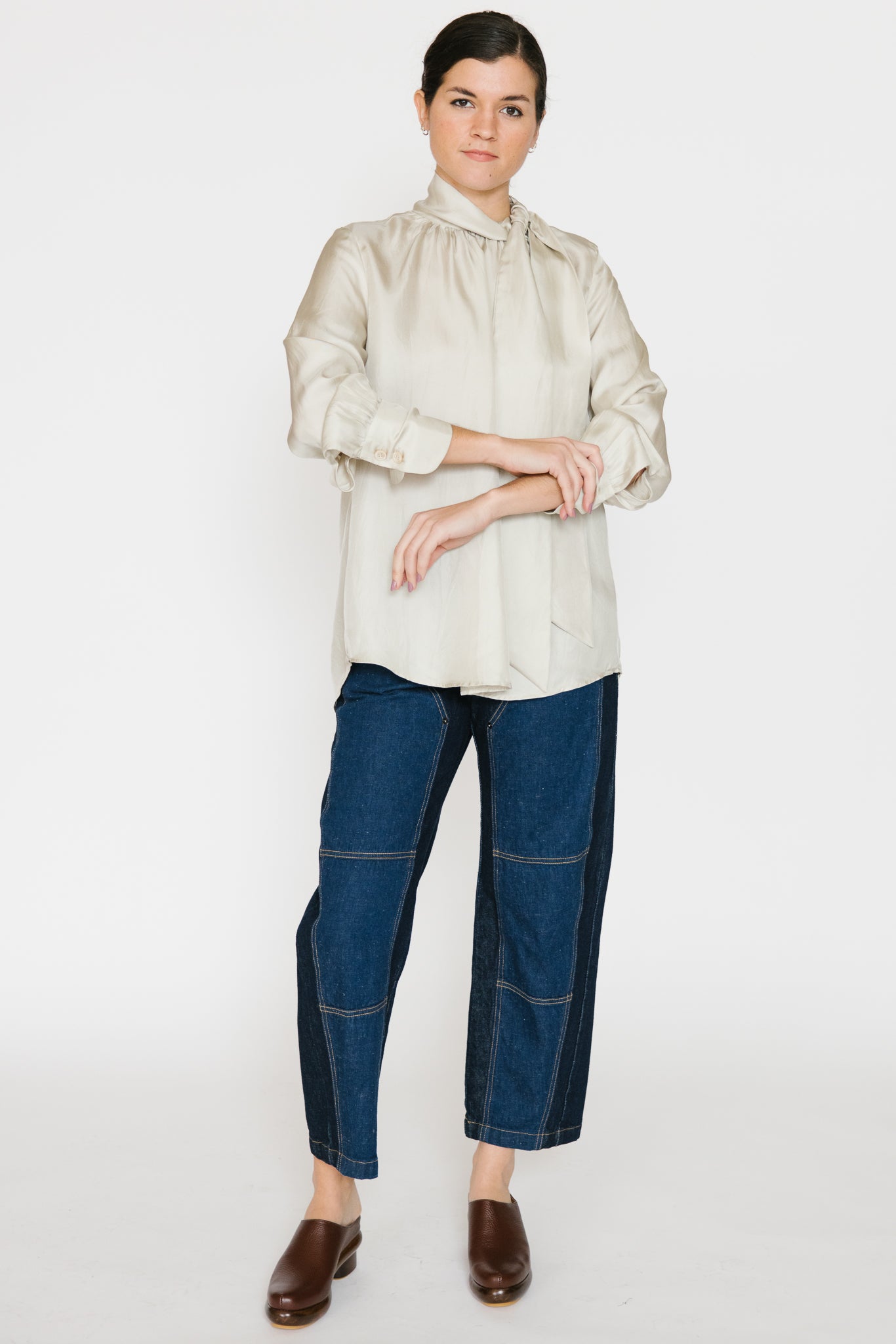 Rachel Comey Tie Rite Top - Dove