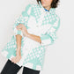 Potter's Daughter Quilt Chore Coat - Mint Arrow Print