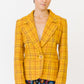 Yves Saint Laurent Yellow Tweed Blazer