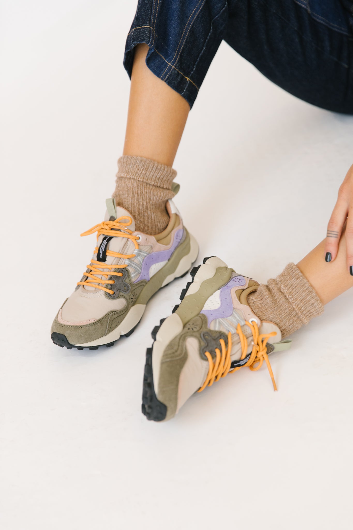 Flower Mountain Yamano 3 UNI - Military/Taupe/Violet