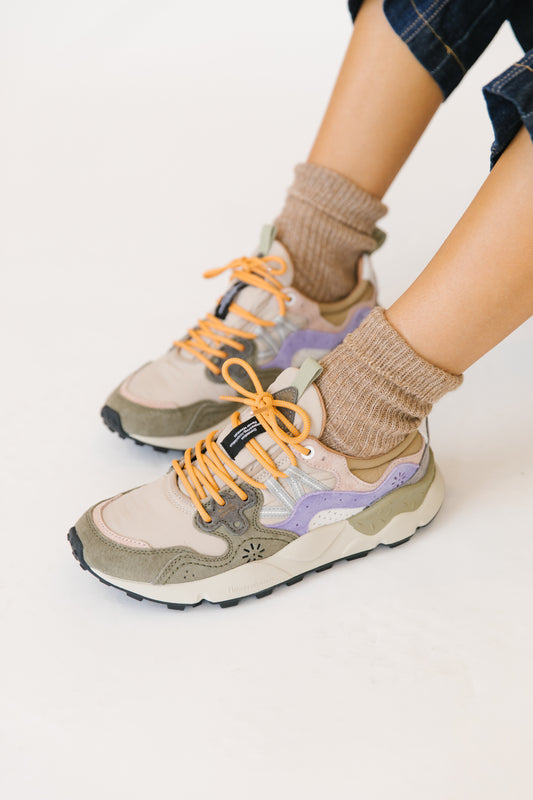 Flower Mountain Yamano 3 UNI - Military/Taupe/Violet