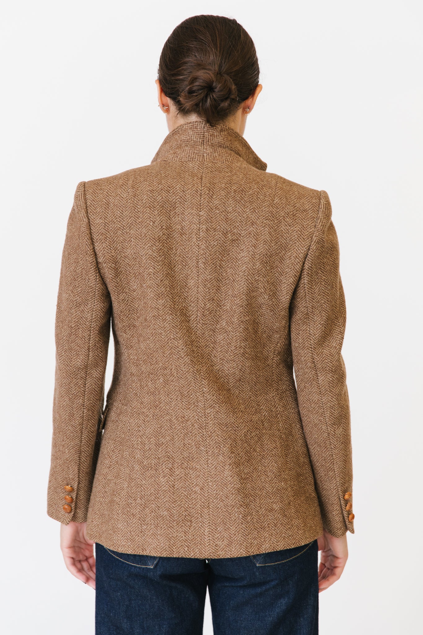 Hervé Bernard Tweed Blazer