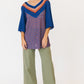 Missoni Knit Peasant Top