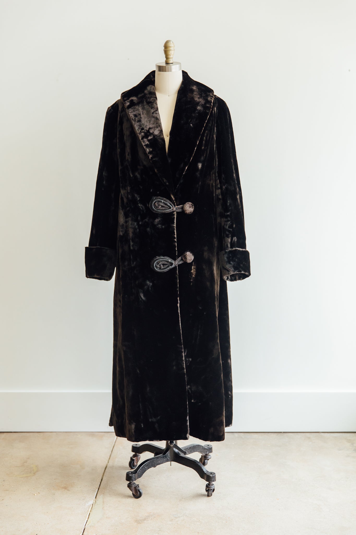 1920s Faux Beaver Coat