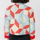 Potter's Daughter Mission Jacket - Red Geometric with Pockets