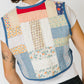 Potter's Daughter Quilt Vest- Blue Trim Floral