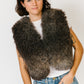 Potter's Daughter Shearling Vest - Charcoal