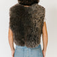 Potter's Daughter Shearling Vest - Charcoal