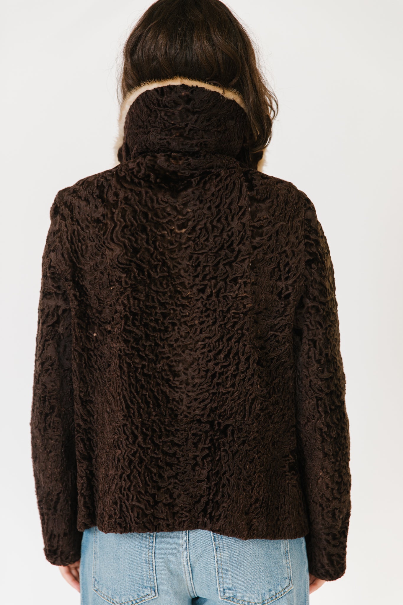 Cownie Persian Lamb & Mink Jacket