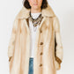 Neiman-Marcus Vanilla Mink and Leather Coat