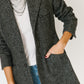 Charcoal Wool Equestrian Jacket