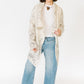 Ivory Felted Asymmetrical Jacket