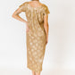 Linda Gold Asian Brocade Dress