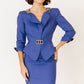 Thierry Mugler Periwinkle Skirt Set