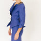 Thierry Mugler Periwinkle Skirt Set