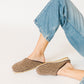 Naguisa Namo Slipper Slide- Taupe