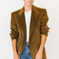 John Horan Olive Corduroy Jacket