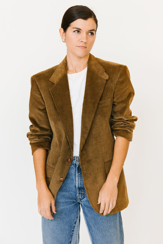 John Horan Olive Corduroy Jacket