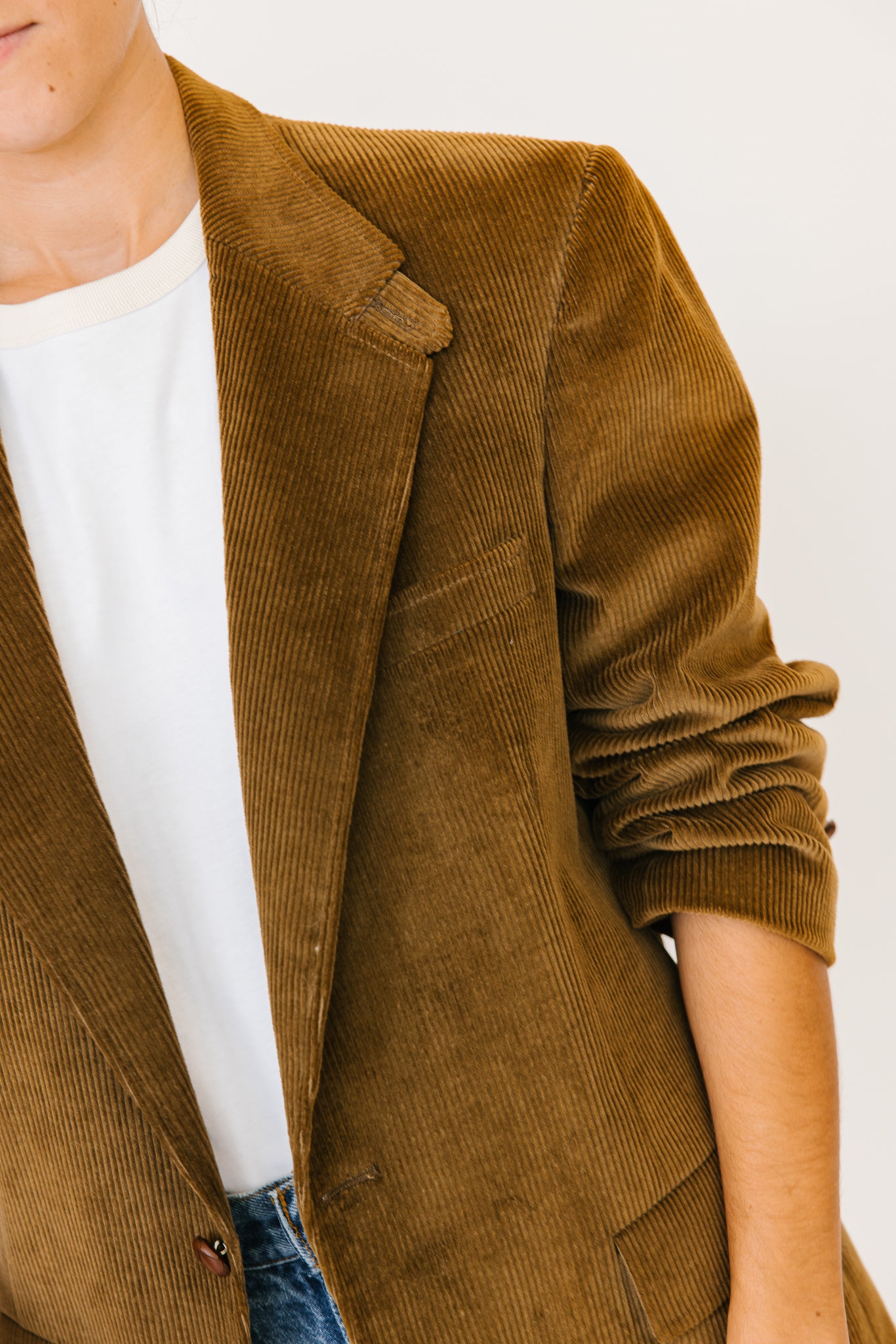 John Horan Olive Corduroy Jacket