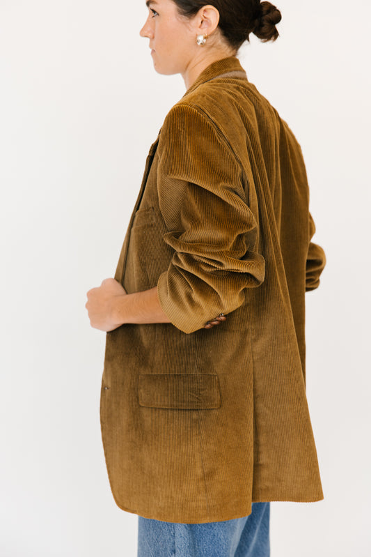 John Horan Olive Corduroy Jacket