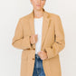 Pig and Peach Wool Camel Jacket