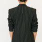 Pianoforte Di MaxMara Wool Pinstripe Jacket