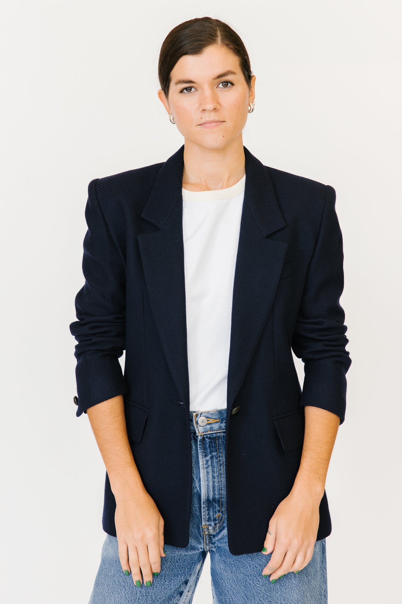 Anne Klein II Navy Blazer