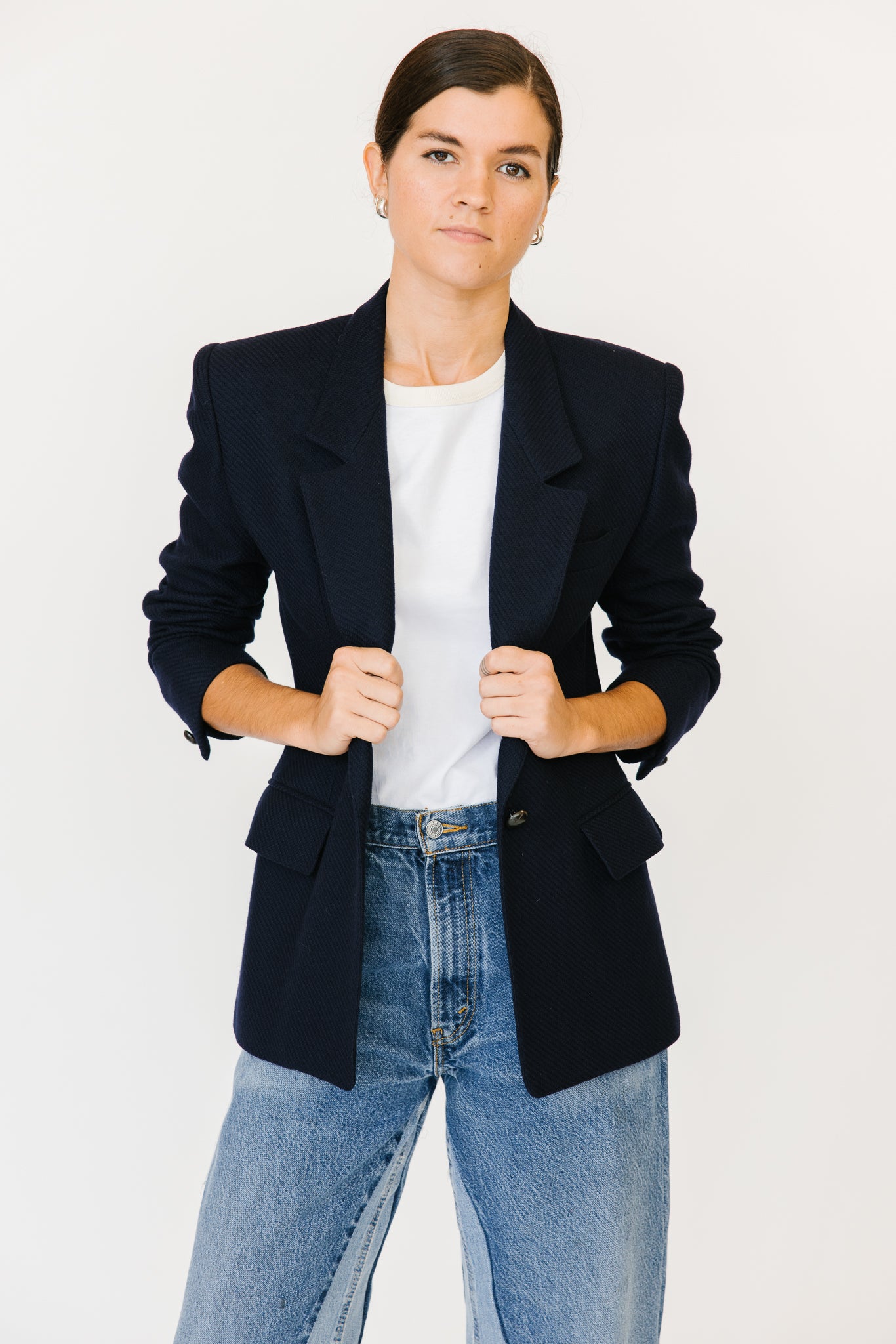 Anne Klein II Navy Blazer