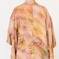 Multicolor Silk Kimono