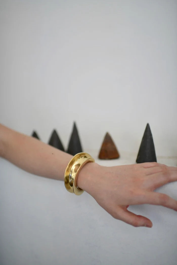 Ariana Boussard-Reifel Bast Cuff in Bronze