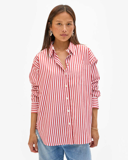 Clare V. Emilette Oversized Shirt