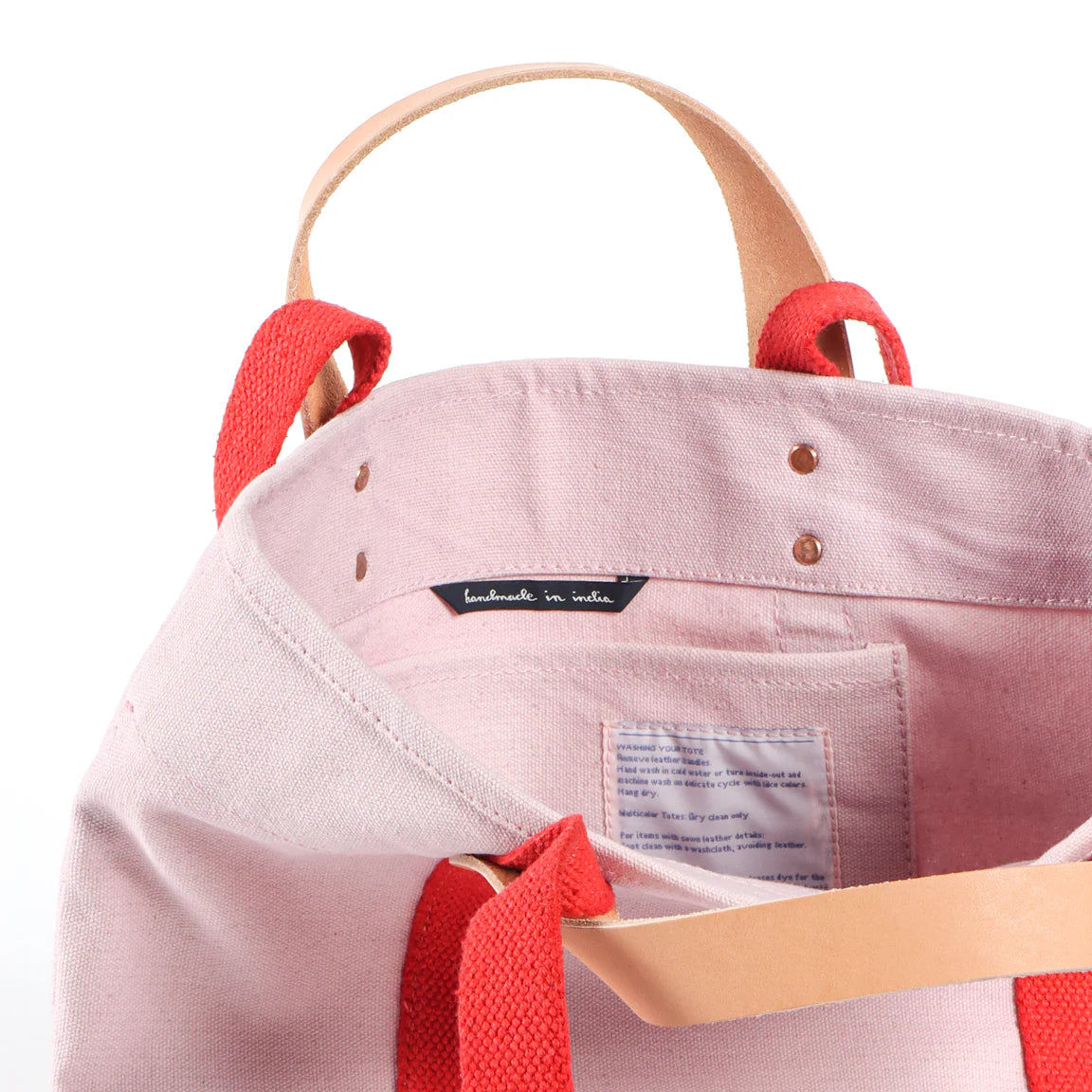 Immodest Cotton Lunch Tote - Sky