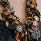 Vintage Button Necklace