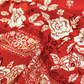 Last Chance Textiles Silk Twill Scarf- Rosey in Red Hot