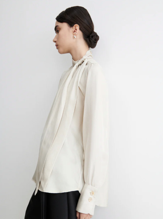 Rachel Comey Tie Rite Top - Dove