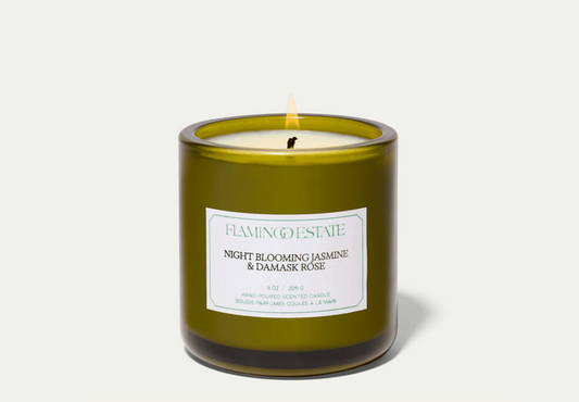 Flamingo Estate Night Blooming Jasmine & Damask Rose Candle