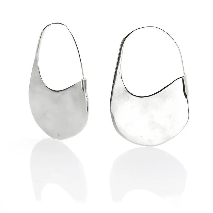 Ariana Boussard-Reifel Fede Plate Earrings in Sterling Silver