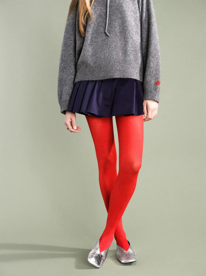 Hansel From Basel Opaque Tight - Red