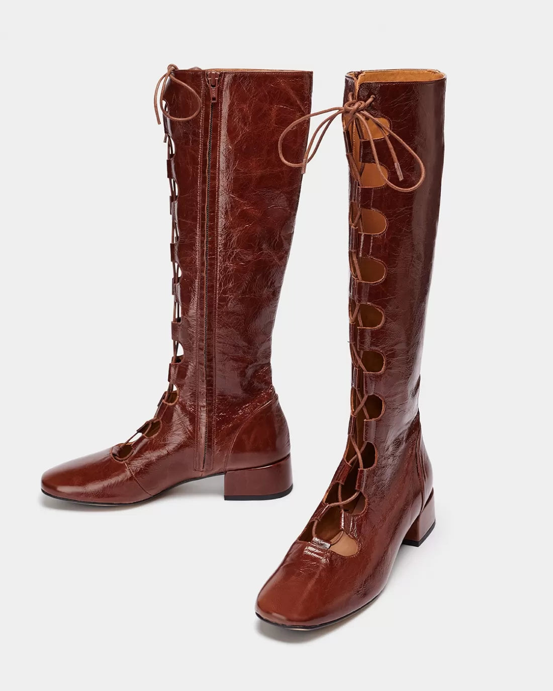 Naguisa Lucy Boot - Brown