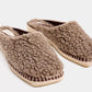 Naguisa Namo Slipper Slide- Taupe