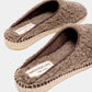 Naguisa Namo Slipper Slide- Taupe