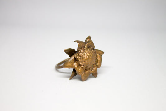 Lauren Frances Evans Sunflower Bud Ring